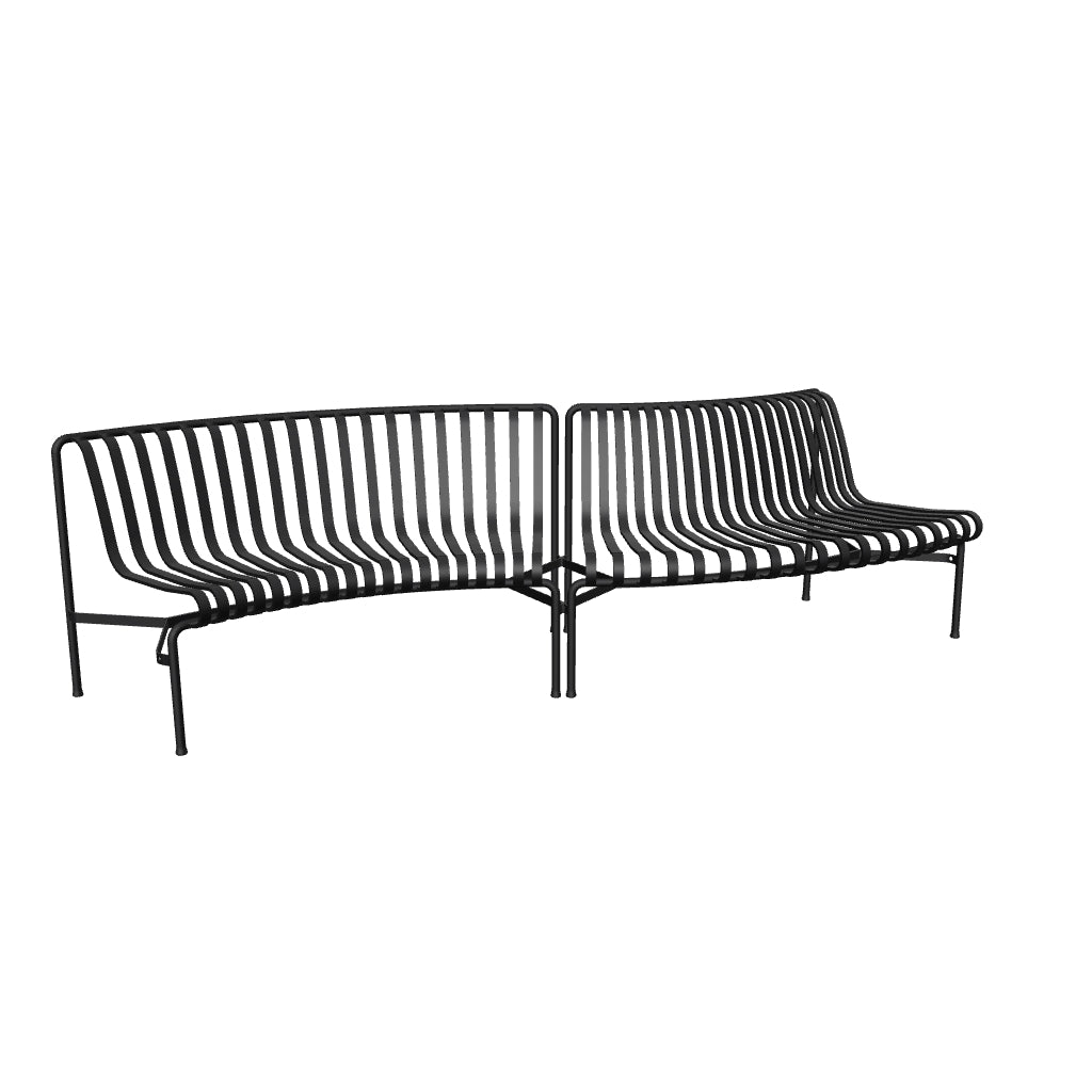 Banc Palissade Park Dining in/out en 3D - HAY