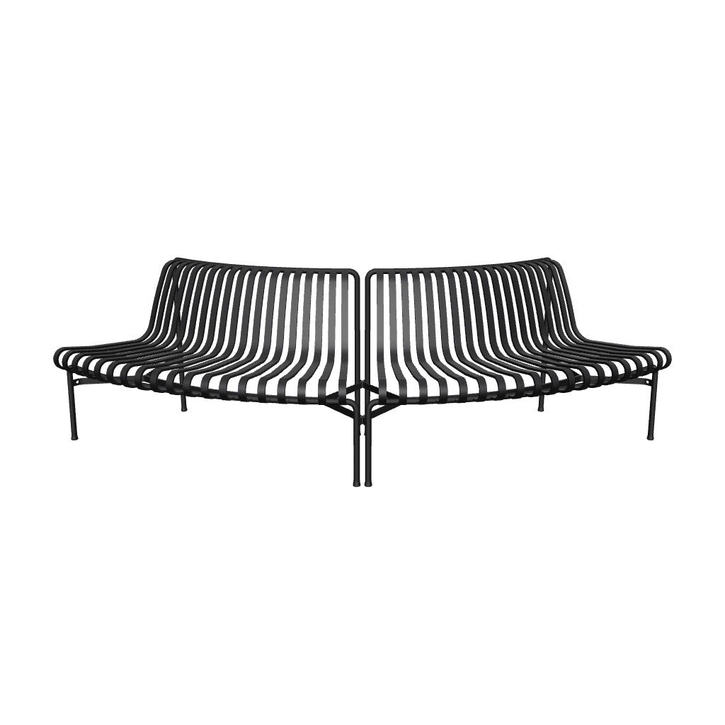 Banc Palissade Park Dining out/out en 3D - HAY