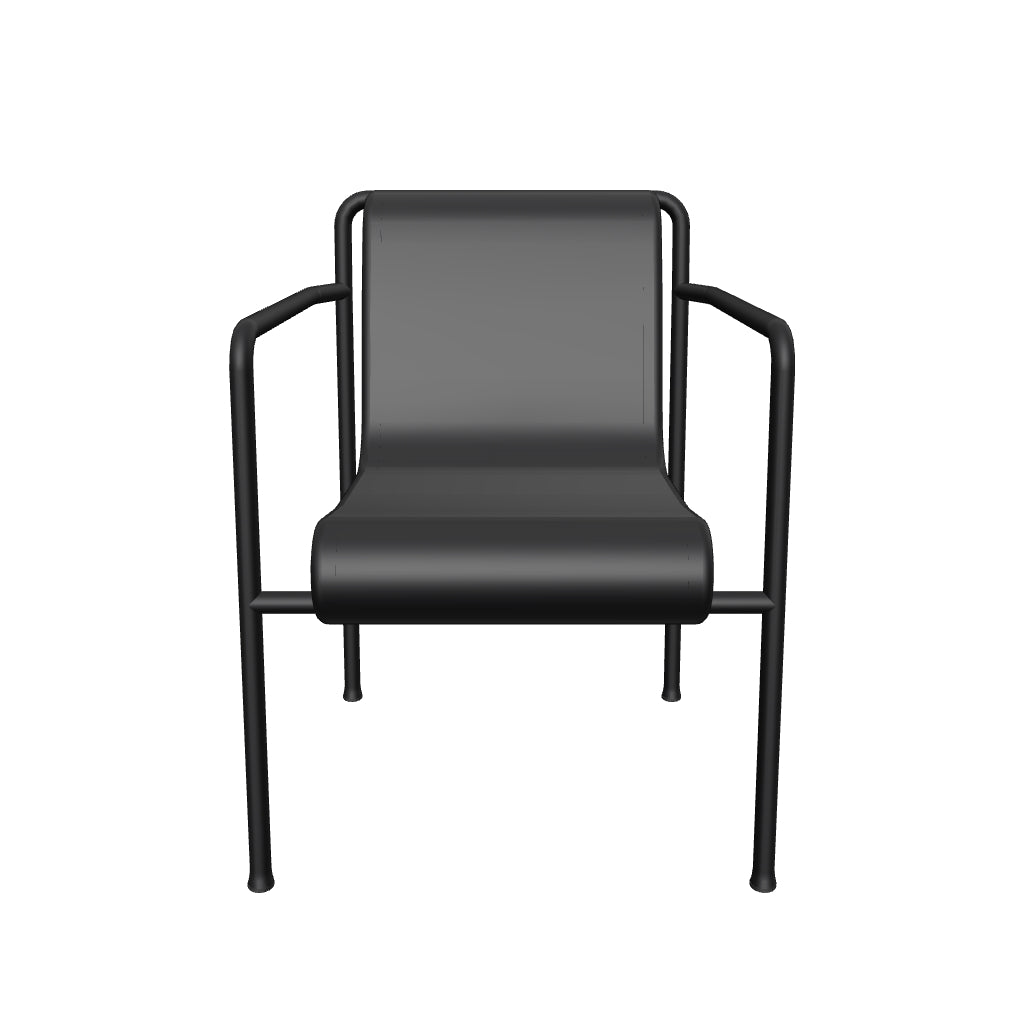 Fauteuil de table Palissade Cord en 3D - HAY