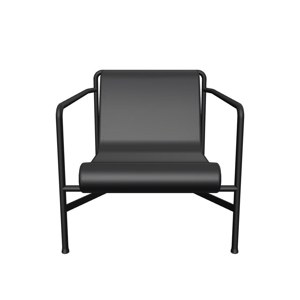 Fauteuil lounge bas Palissade Cord en 3D - HAY