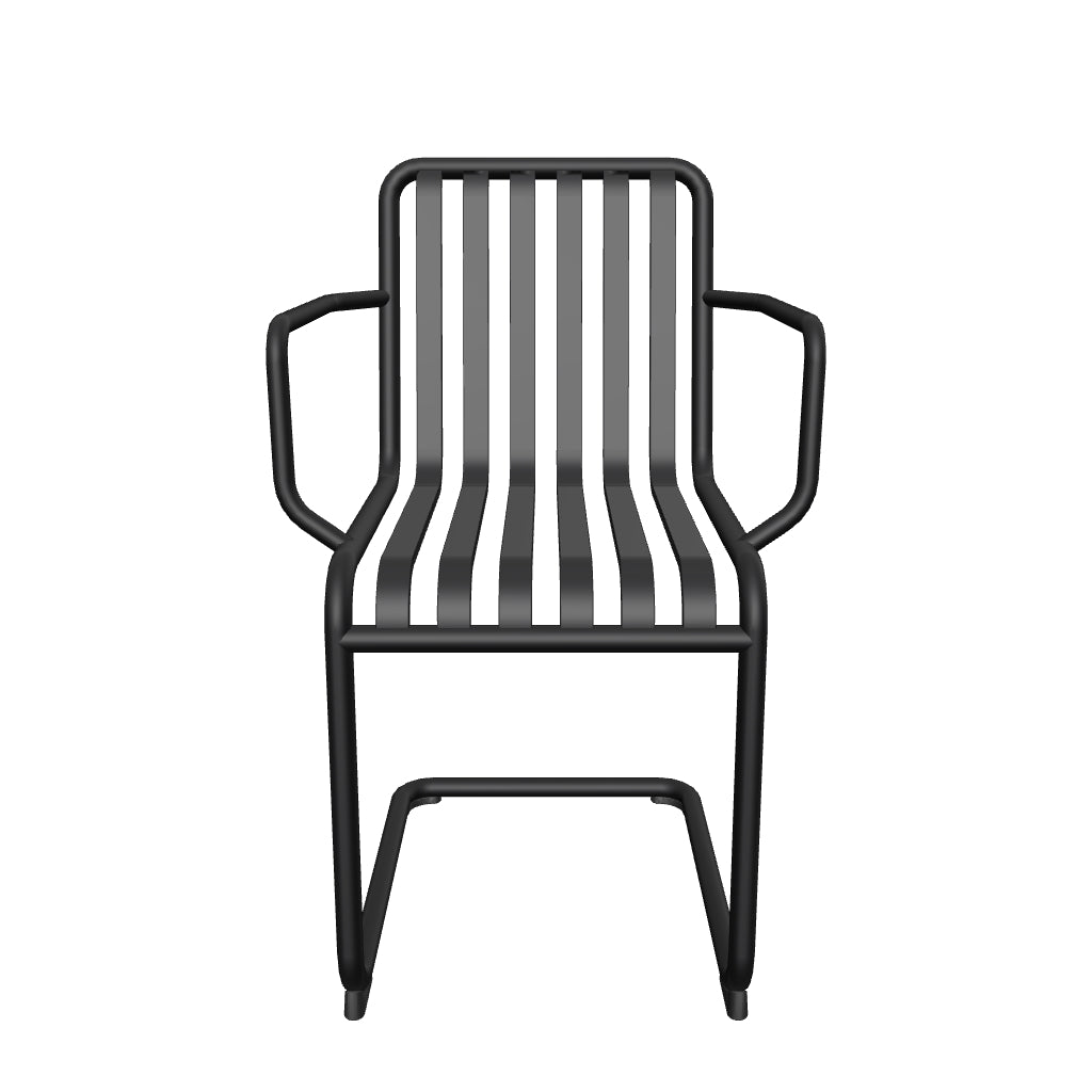 Fauteuil Palissade Cantilever en 3D - HAY