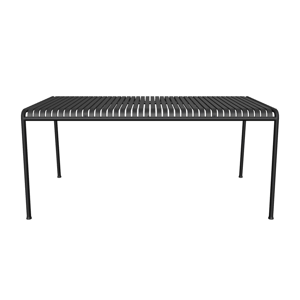 Table rectangulaire Palissade L 170 en 3D - HAY