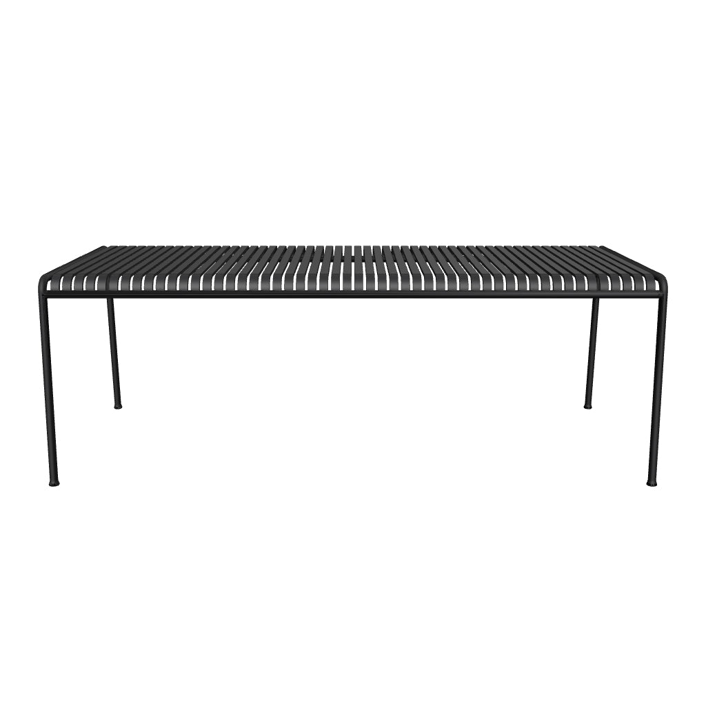 Table rectangulaire Palissade L 220 en 3D - HAY