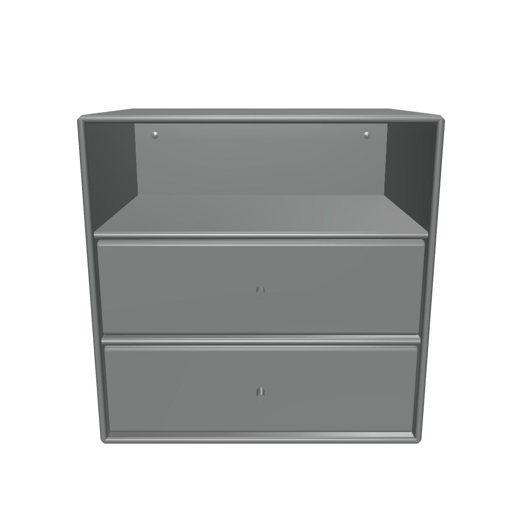 Module Mini 1006 en 3D - Anthracite - Montana