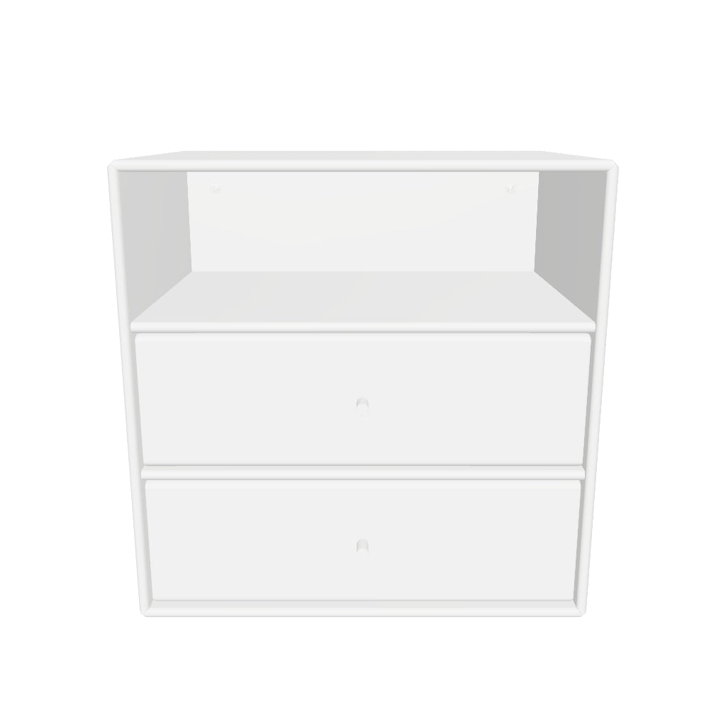 Module Mini 1006 en 3D - New white - Montana