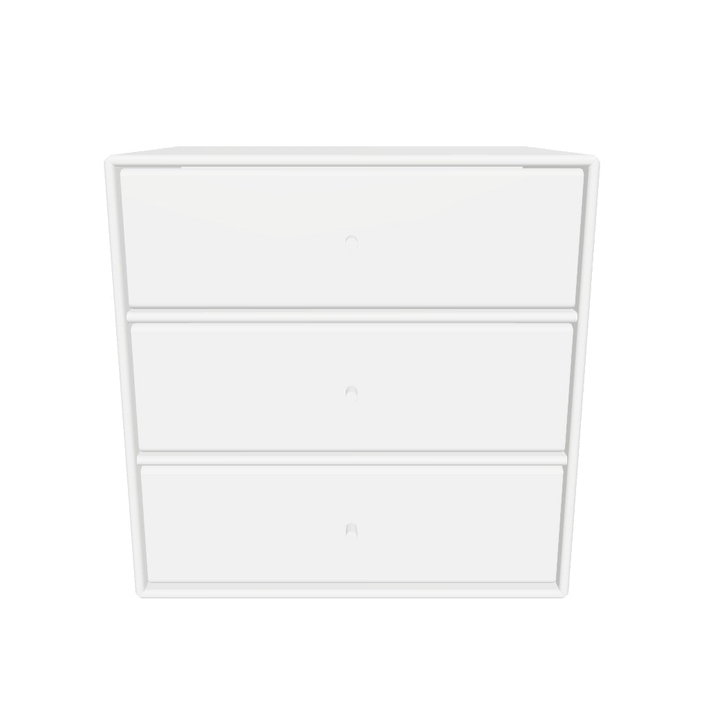 Module Mini 1007 en 3D - New white - Montana