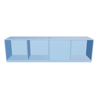 Buffet Line en 3D - 154 Azure - Montana