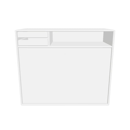 Secrétaire Studio Quick Ship en 3D - Montana