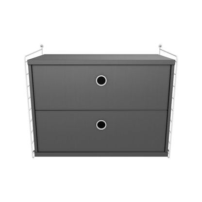 Ensemble Chambre A - 3D - Blanc - Gris