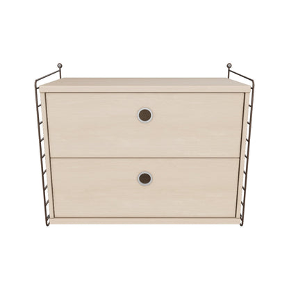 Ensemble Chambre A - 3D - Marron - Frêne