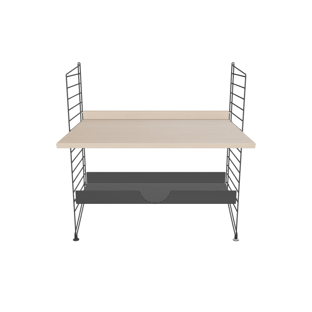 Ensemble Chambre d’enfant A - 3D - Frêne - Gris foncé