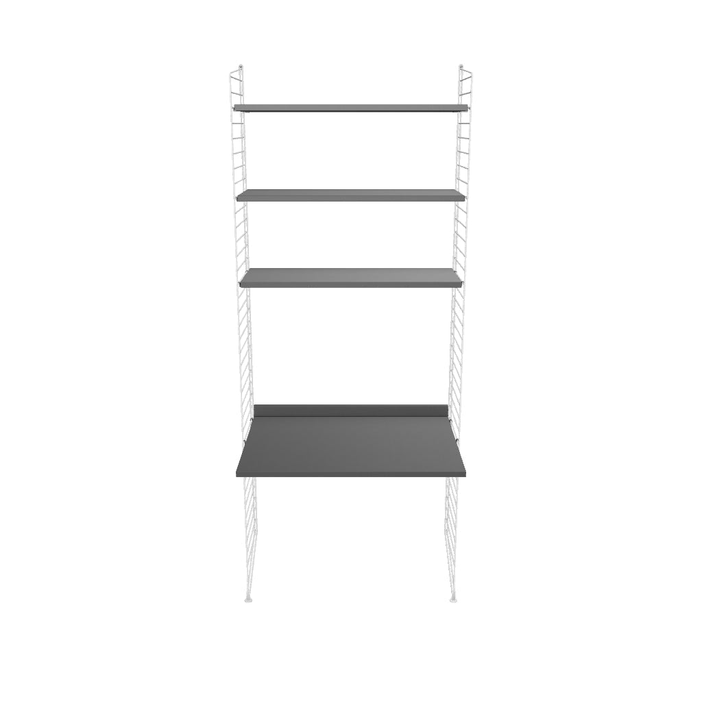Ensemble Chambre d’enfant C - 3D - Blanc - Gris