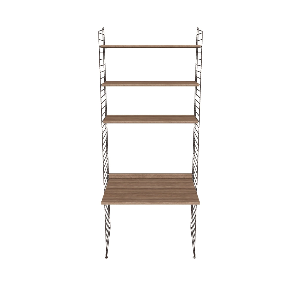 Ensemble Chambre d’enfant C - 3D - Marron foncé - Noyer