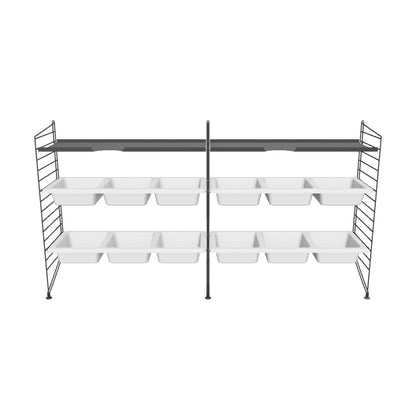 Ensemble Chambre d’enfant F - 3D - Gris