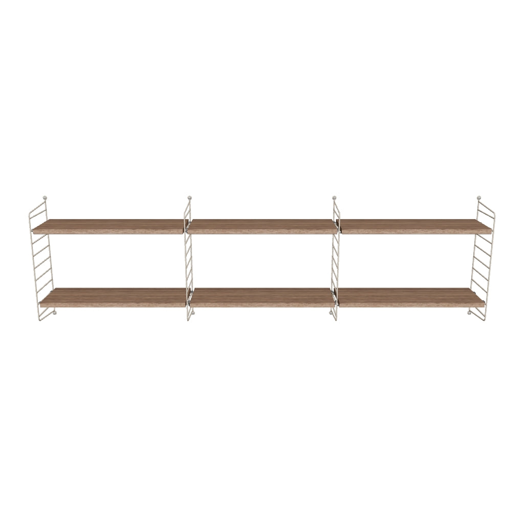 Ensemble de Chambre E - 3D - Beige - Noyer