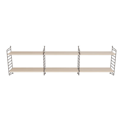 Ensemble de Chambre E - 3D - Marron foncé - Frêne