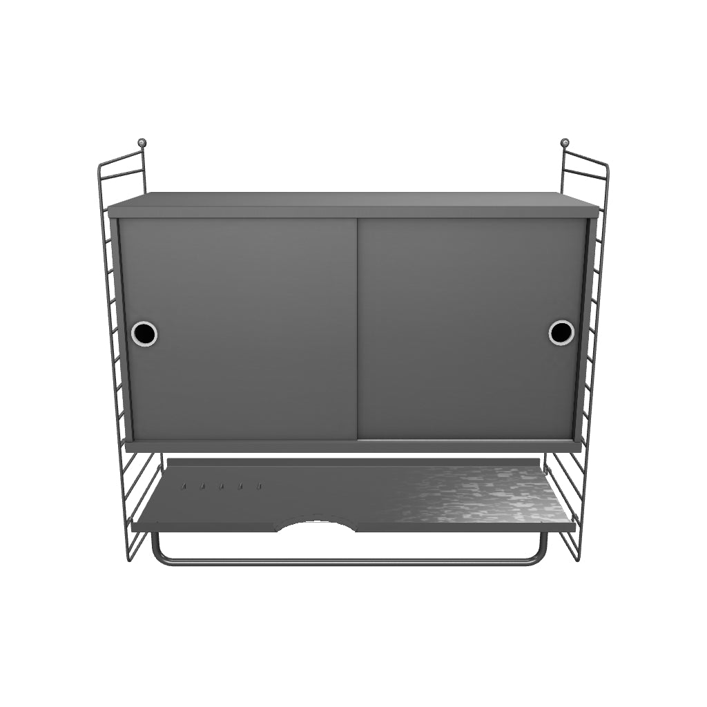 Ensemble de Chambre F - 3D - Gris