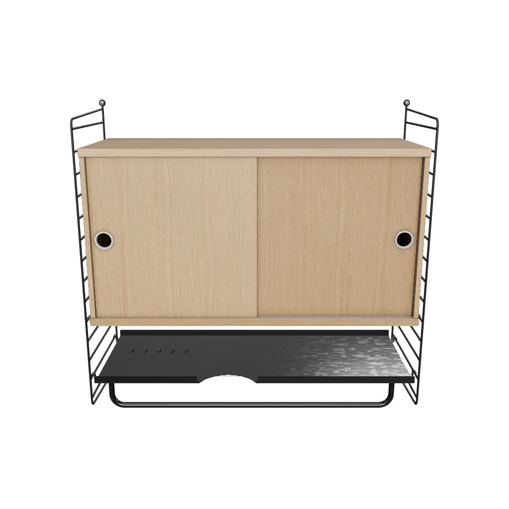 Ensemble de Chambre F - 3D - Noir - Chêne