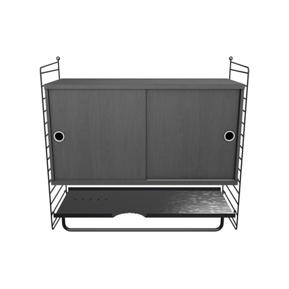 Ensemble de Chambre F - 3D - Noir - Frêne teinté Noir