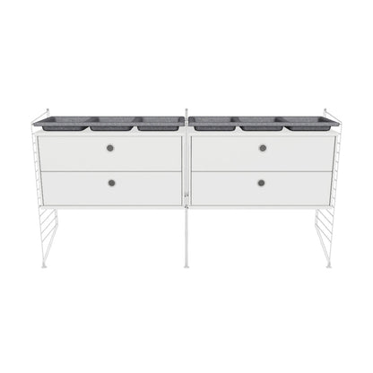 Ensemble de Chambre G - 3D - Blanc