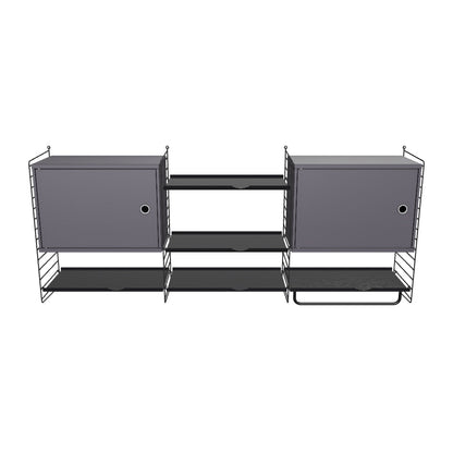 Ensemble de Cuisine M - 3D - Noir