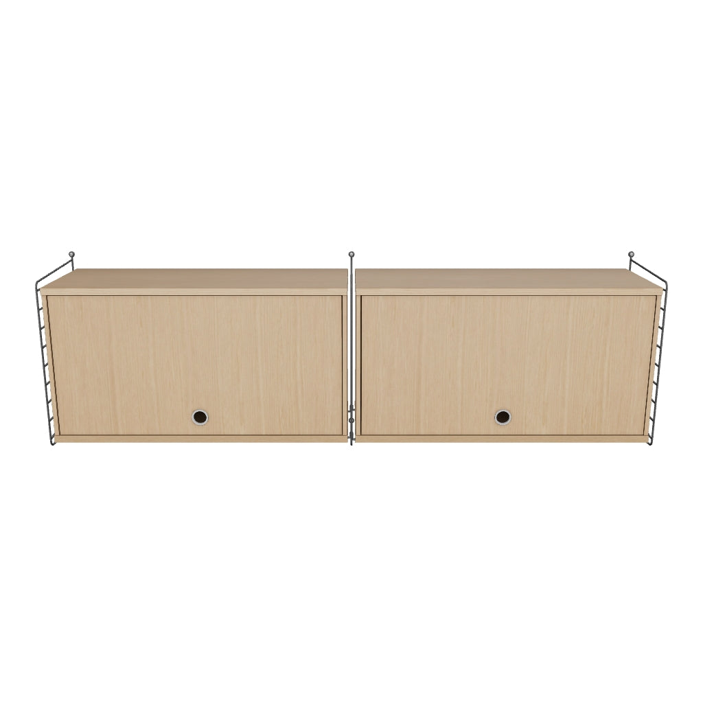 Ensemble de Cuisine N - 3D - Chêne - Gris