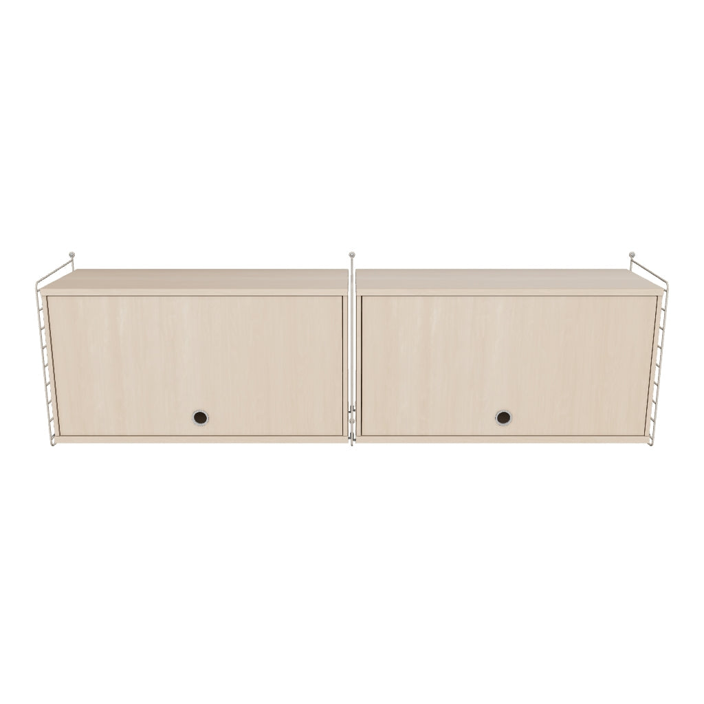 Ensemble de Cuisine N - 3D - Frêne - Beige