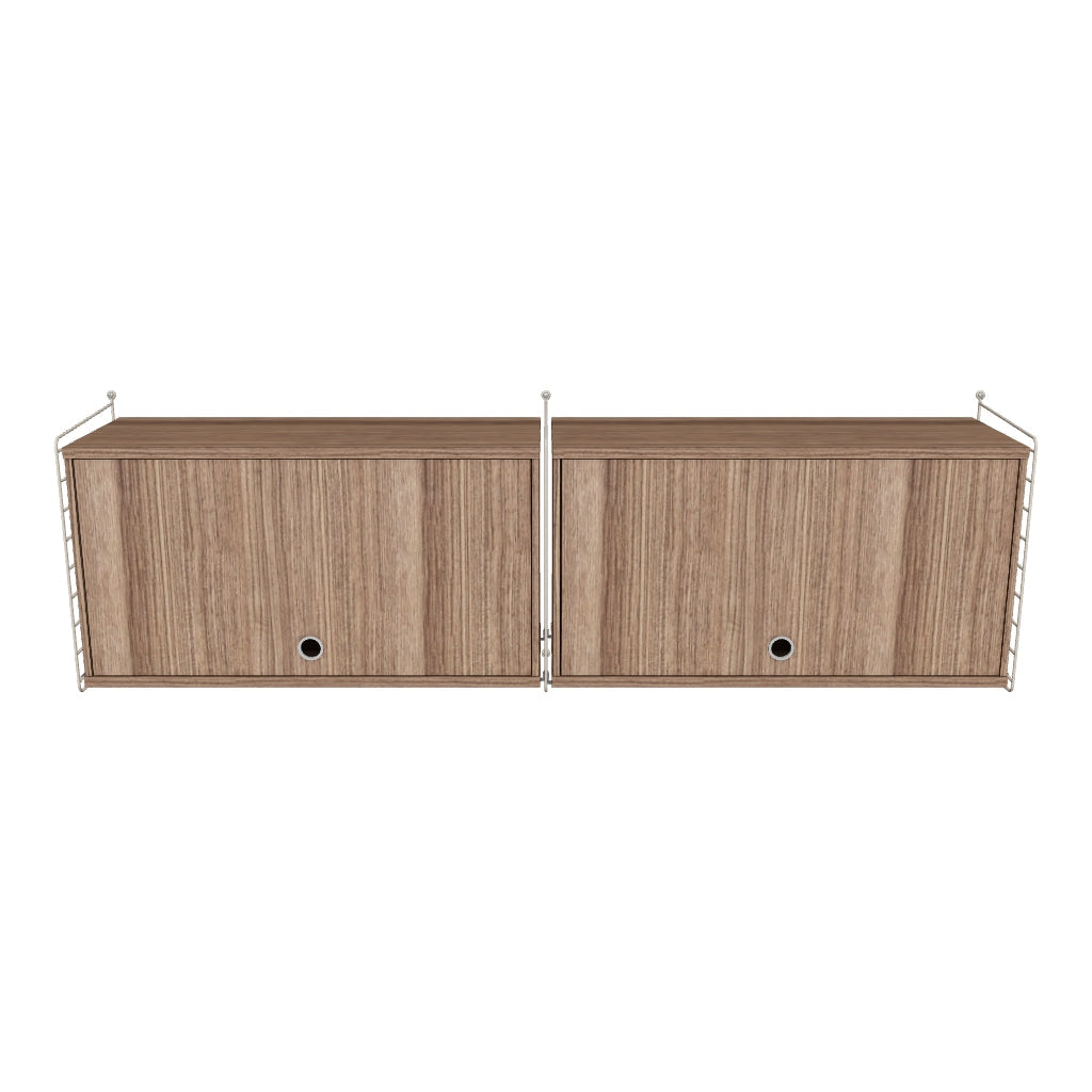Ensemble de Cuisine N - 3D - Noyer - Beige