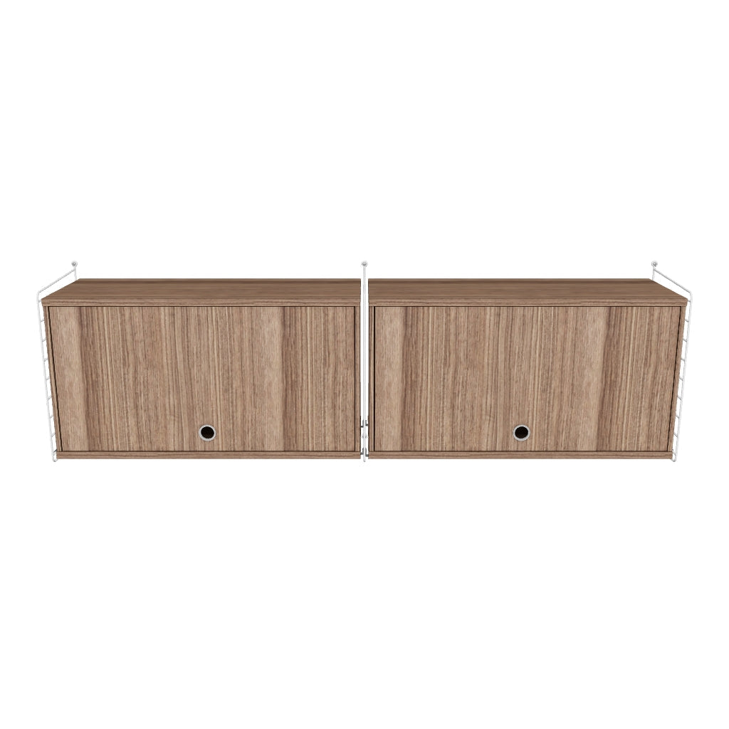 Ensemble de Cuisine N - 3D - Noyer - Blanc