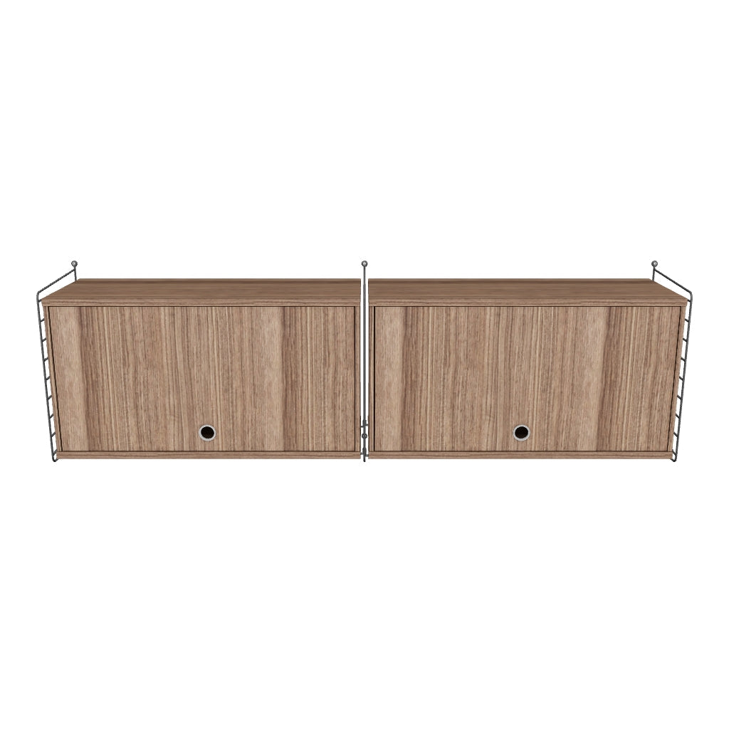 Ensemble de Cuisine N - 3D - Noyer - Gris