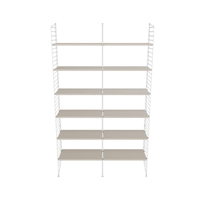 Ensemble de salon A - 3D - Beige-Blanc