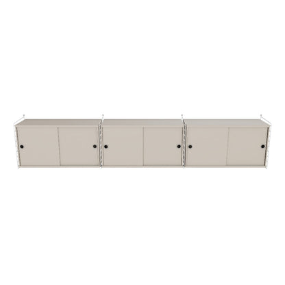 Ensemble de salon D - 3D - Beige - Blanc
