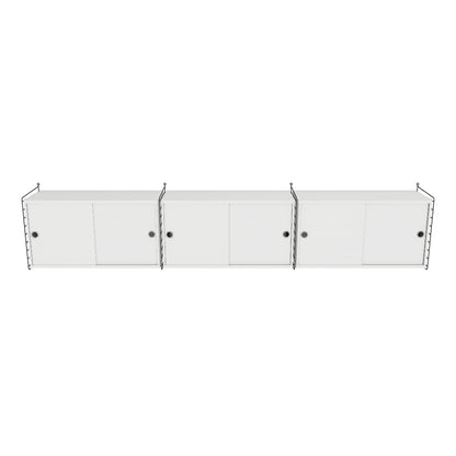 Ensemble de salon D - 3D - Blanc - Gris foncé