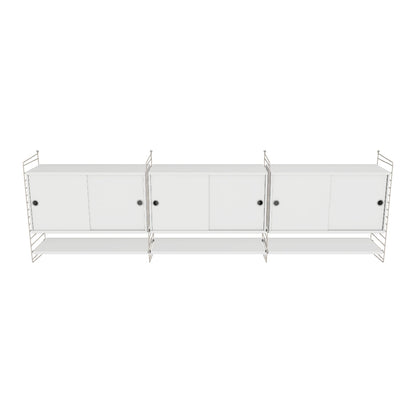 Ensemble de salon E - 3D - Beige - Blanc