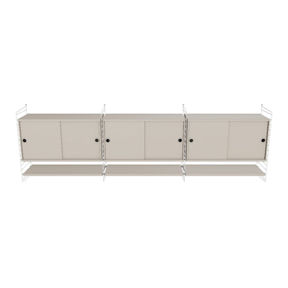 Ensemble de salon E - 3D - Blanc - Beige