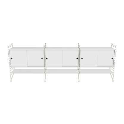 Ensemble de salon F - 3D - Beige - Blanc