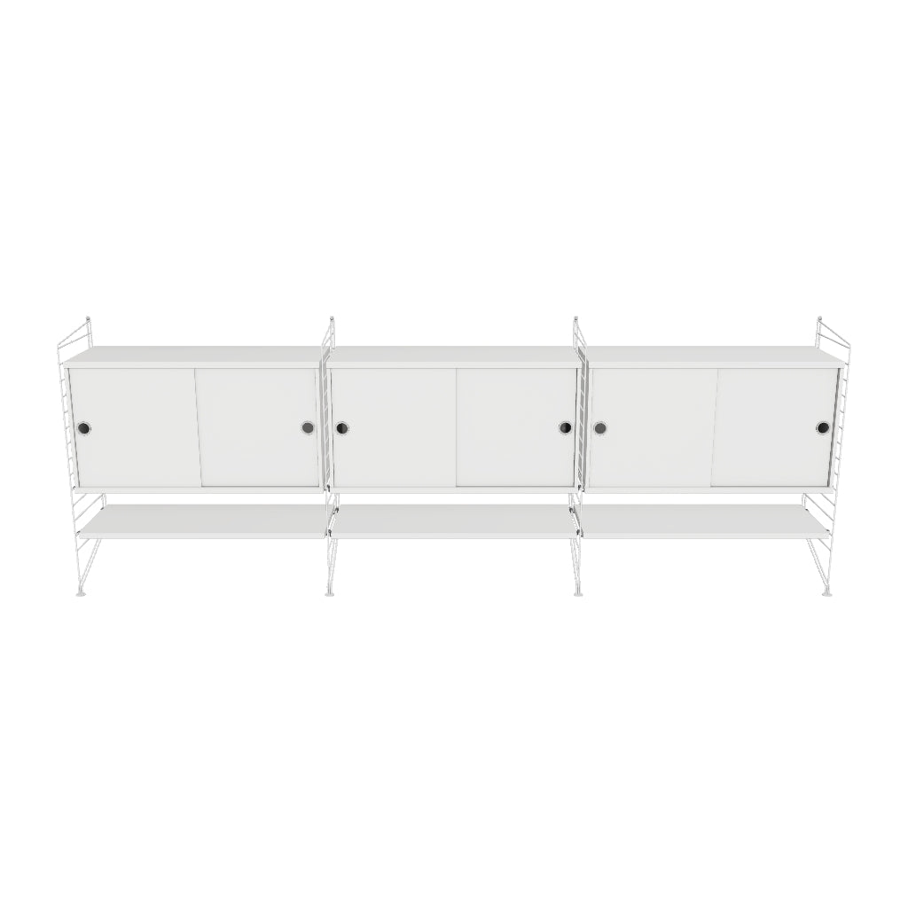 Ensemble de salon F - 3D - Blanc