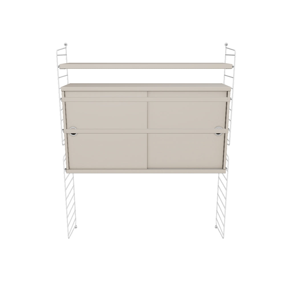 Ensemble de salon I - 3D - Blanc - Beige