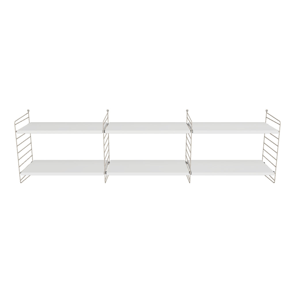 Ensemble de salon O - 3D - Beige - Blanc