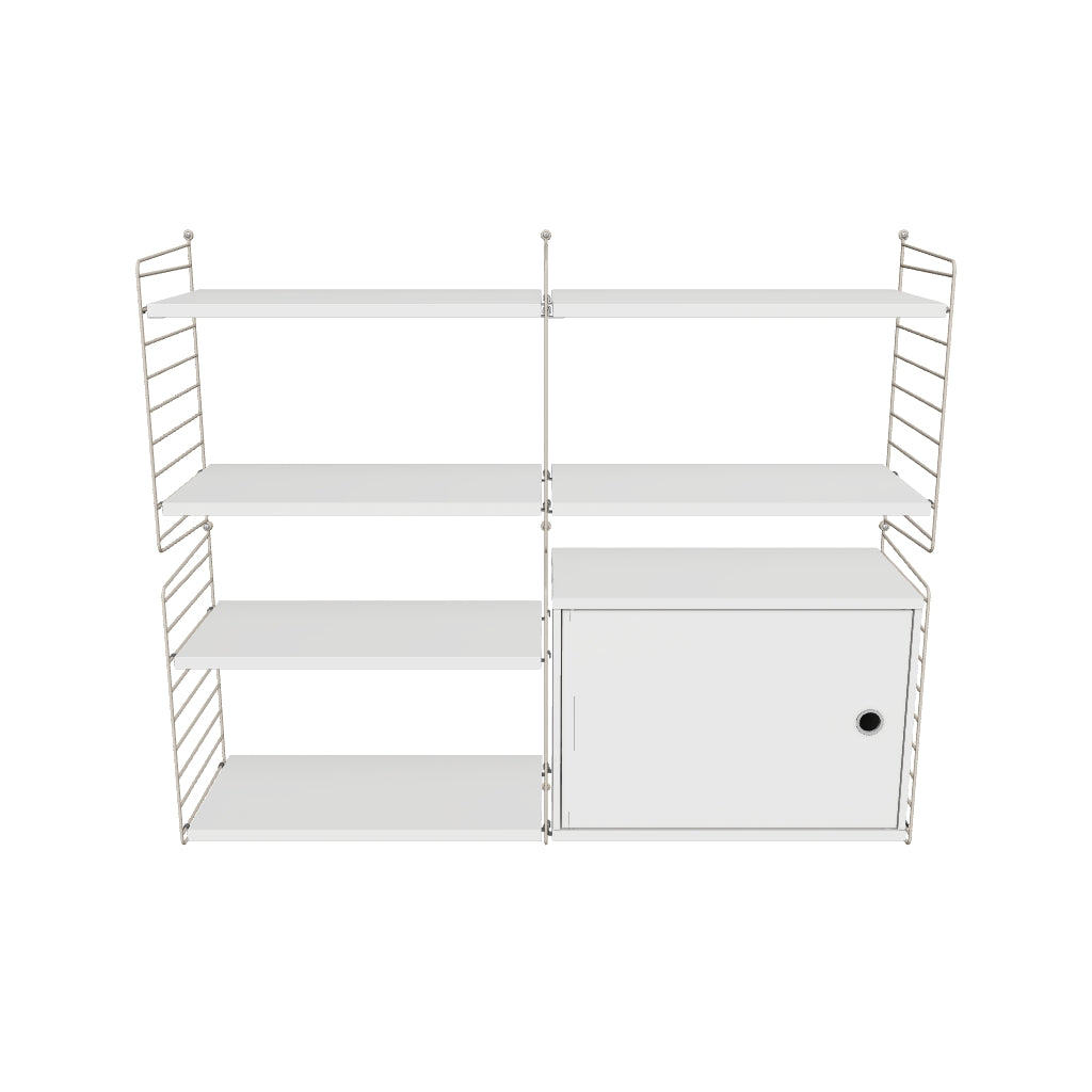 Ensemble de salon R - 3D - Beige - Blanc