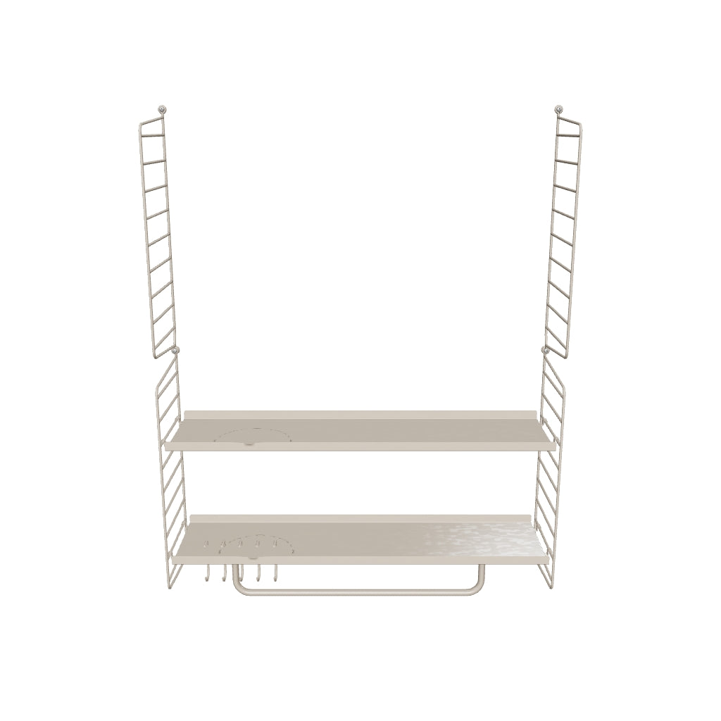 Ensemble Salle de bain C - 3D - Beige