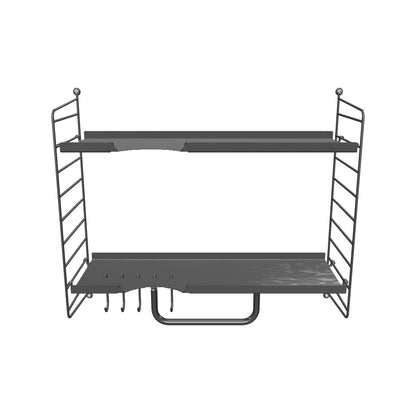 Ensemble Salle de bain E - 3D - Gris foncé