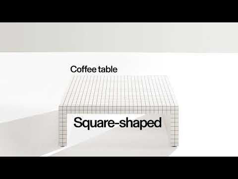 Table basse Quaderna 656 de Superstudio - L 90 cm - Zanotta