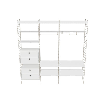 Pack Entrée Hallway P - 3D - Blanc - Beige