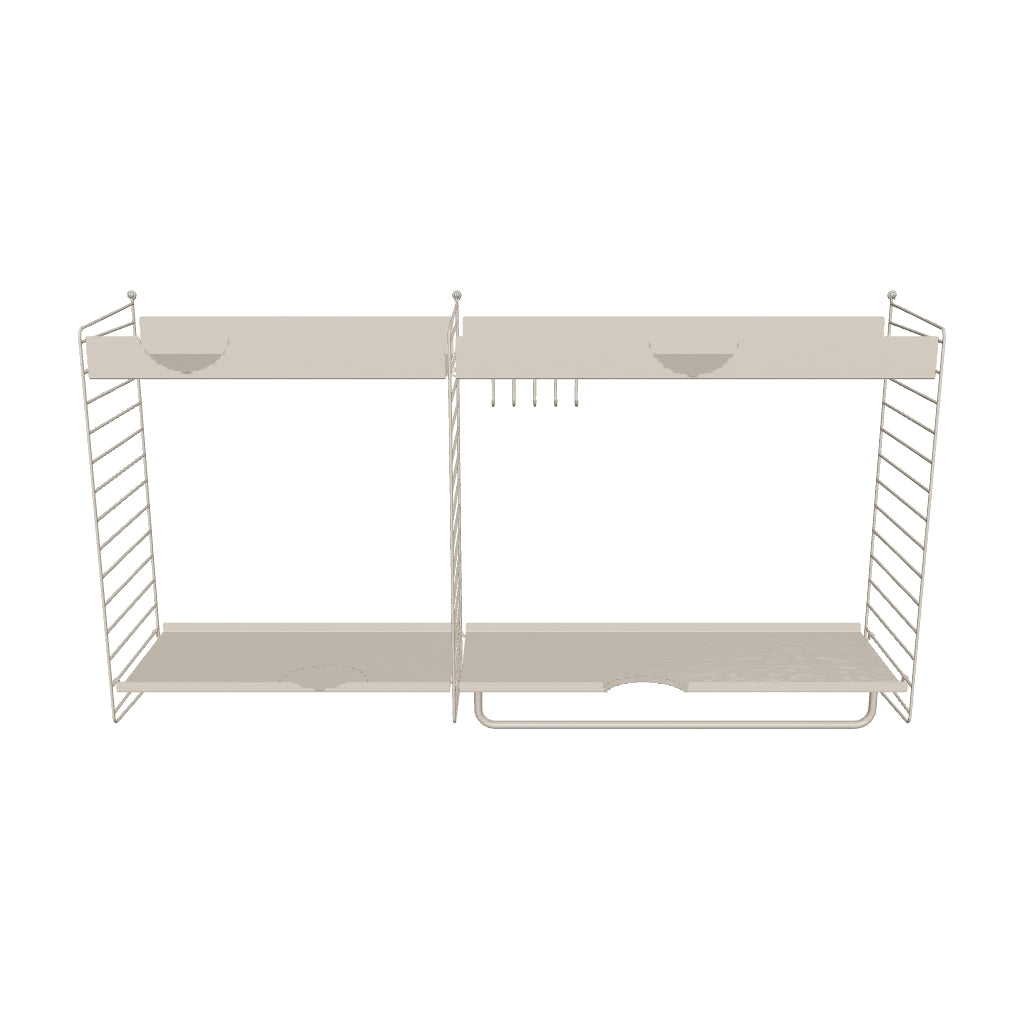 Ensemble de Cuisine A - 3D - Beige