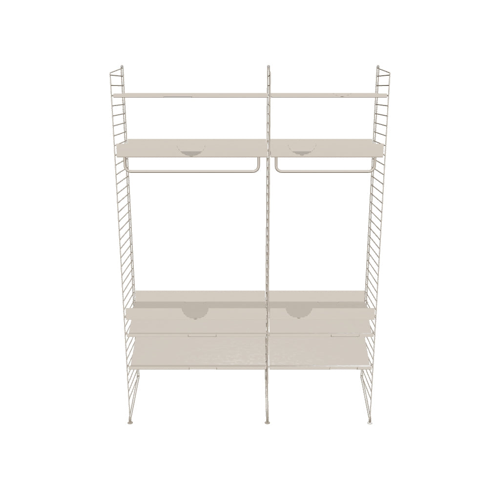 Ensemble de Chambre C - 3D - Beige