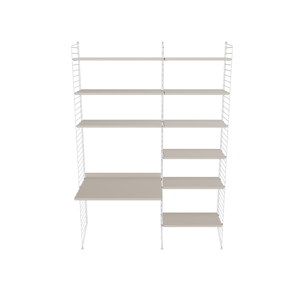 Espace de travail Workspace B - 3D - Blanc-Beige