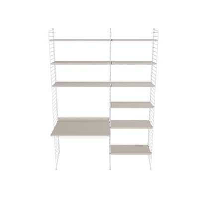 Espace de travail Workspace B - 3D - Blanc-Beige