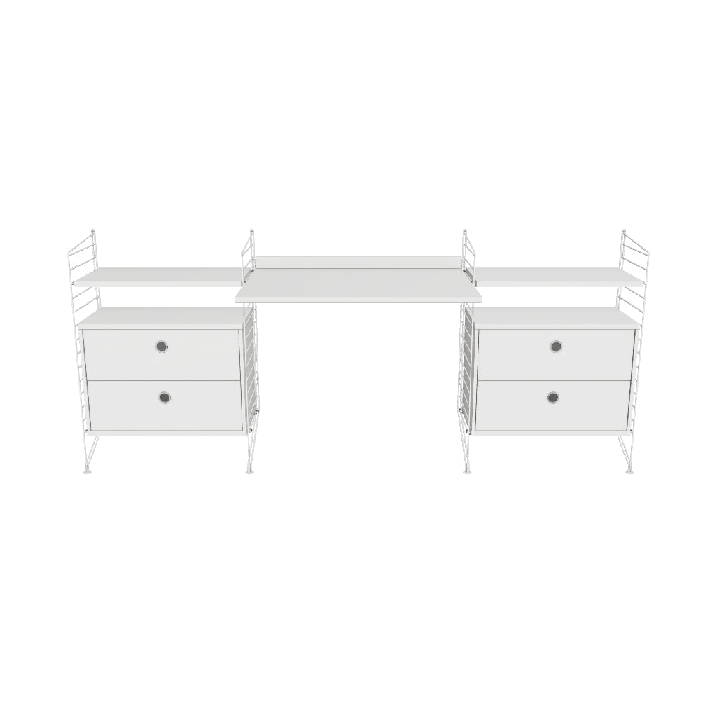 Espace de travail Workspace C - 3D - Blanc-Blanc