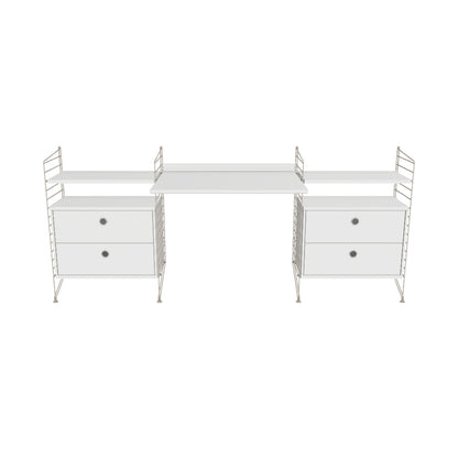 Espace de travail Workspace C - 3D - Blanc-Beige